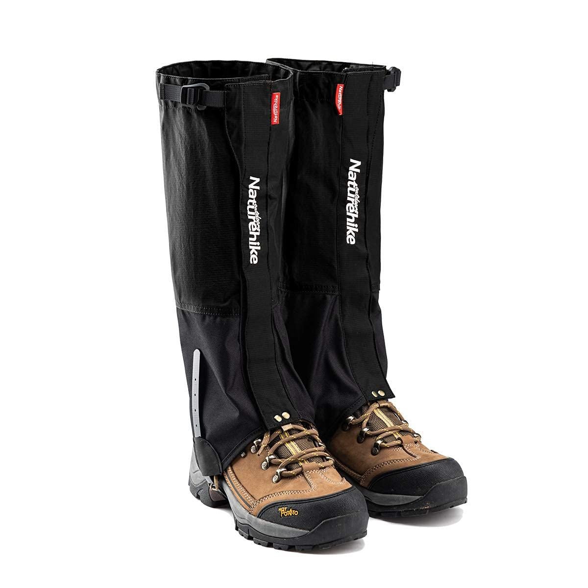 Naturehike NH20HJ011 Waterproof Gaiter Tozluk Siyah Black Man Basic