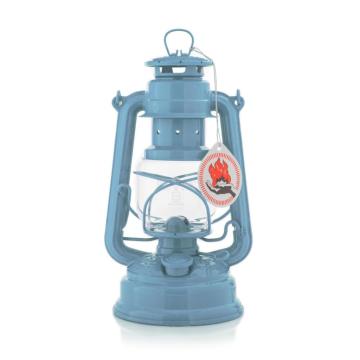 Feuerhand Hurricane Lantern 276 Gemici Feneri Pastel Mavi