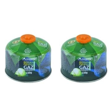 230 Gr Set'li Gaz Kartuşu