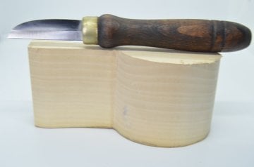 Ozul Knives Ahşap Kuksa Kaşık Oyma Bıçağı Küt