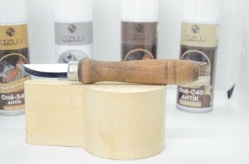 Ozul Knives Ahşap Kuksa Kaşık Oyma Bıçağı Sivri