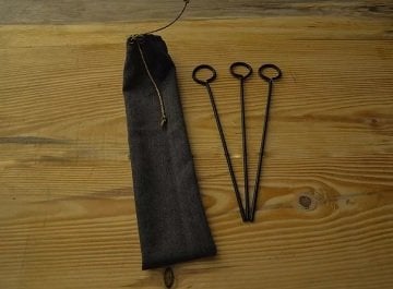 Bushcraft Üçgen  Izgara Kılıflı