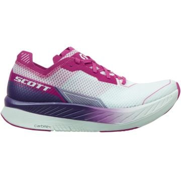 Scott Speed Carbon RC Kadın Koşu Ayakkabısı-BEYAZ