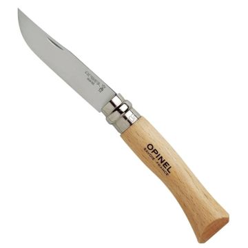 Opinel Inox 7 No Kayın Saplı Paslanmaz Çelik Çakı (000693)