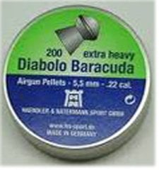 H&N DIABOLO BARACUDA 5.5 CAL HAVALI SAÇMA