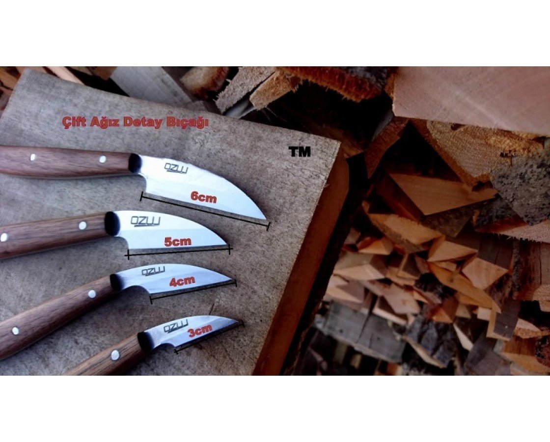 Ozul Knives Detay Bıçağı 4'Lü Set