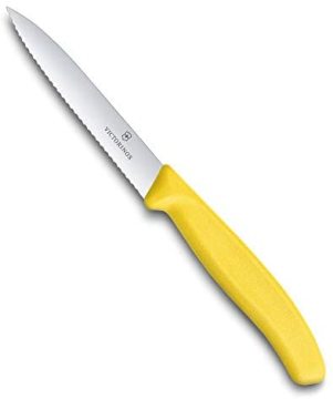 Victorinox 6.7736.L8 SwissClassic 10cm Tırtıklı Soyma Bıçağı