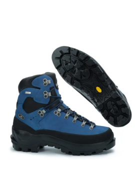 Lomer Italy Everest STX Waterproof Vibram 2,8 mm Deri Erkek Bot Cobalto (Otomatik Krampon Uyumlu)