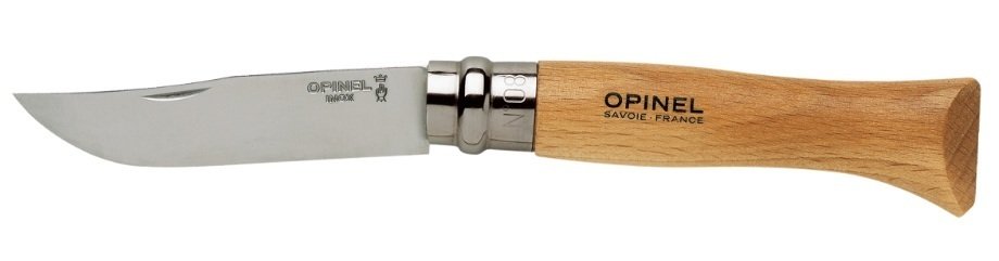 OPINEL INOX KAYIN SAPLI 8 NO CAKI (123080)