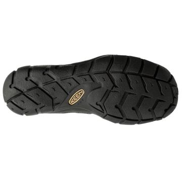Keen Clearwater CNX Leather Erkek Sandalet - Magnet Black 1013107