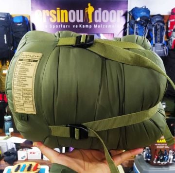 Bushlove Nanga -32 Derece Ultralight Haki/Kırmızı Uyku Tulumu