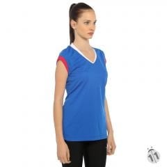 Gore-Tex Bayan Koyu Mavi ProDryFit Outdoor, Koşu, Fitness Tişört