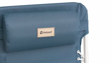 Outwell Ramsgate Ayarlanabilir Kademeli Kamp Sandalyesi Şezlongu O.Blue