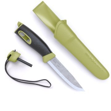 Morakniv Companion Spark Green Yeşil Ateş Başlatıcılı Bıçak