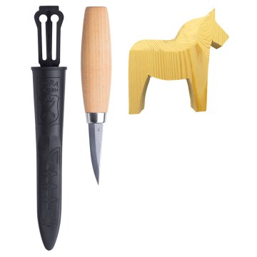 Morakniv Oyma Bıçağı ve Dala Horse - Ahşap At Woodcarving Serisi