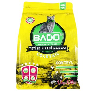 Bado Kedi Maması Yetişkin Kokteyl 1.5 kg