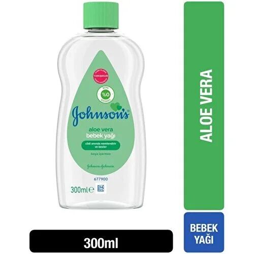 J.Baby Bebe Yağı 300 Ml Aloe Vera 7910