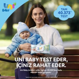 Uni Baby 3X52'Li Islak Havlu Aktif Oyna Öğren