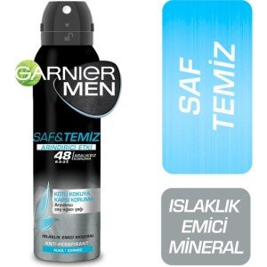 Garnier Men Saf Temiz Deodorant   150 ml