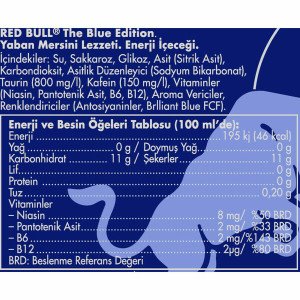 Red Bull Blue Edition 250 Ml