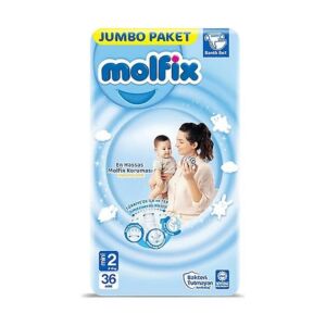 Molfix Jumbo Paket Mini 3-6 Kg 36 Lı