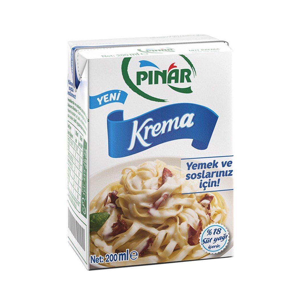 Pınar Krema %18 Yağlı 200 Ml