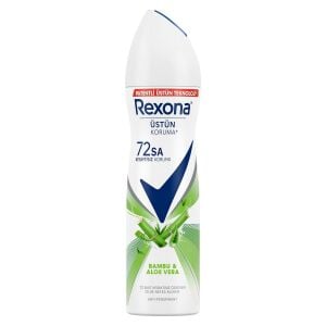 Rexona Kadın Sprey Deodorant Bambu & Aloe Vera 72 Saat Kesintisiz Üstün Koruma  150 ml