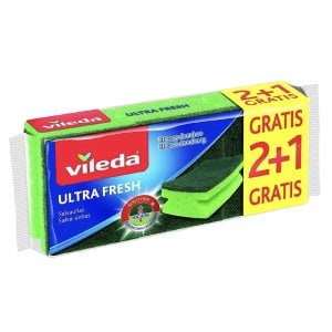 Vileda Sünger Ultra Fresh Oluklu 2+1