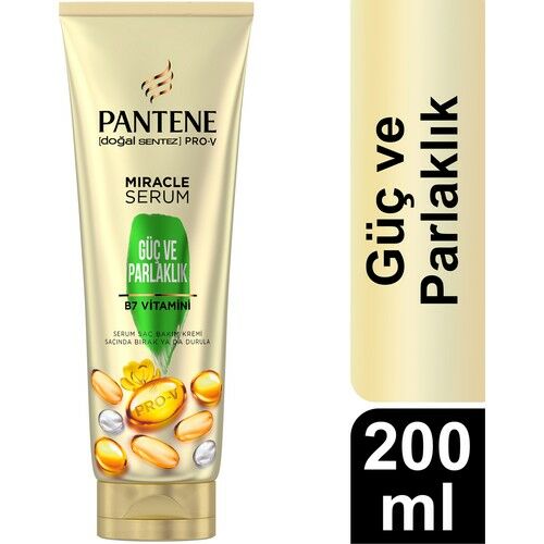 Pantene Miracle Güç Ve Parlaklık Serum Şaç Bakım Kremi 200 Ml