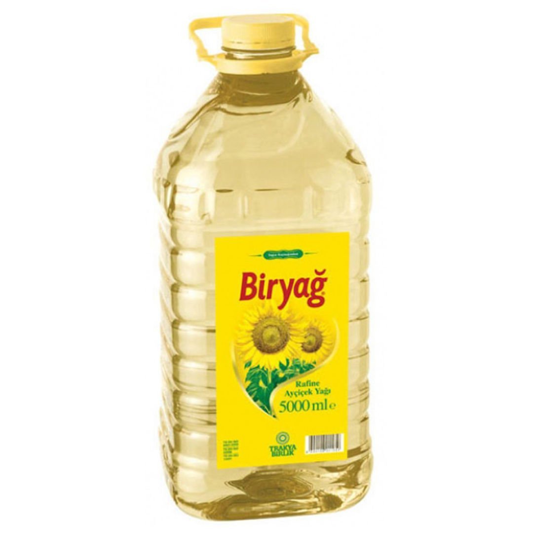 S Biryağ Ayçiçek Yağı 5 Lt Kare Pet