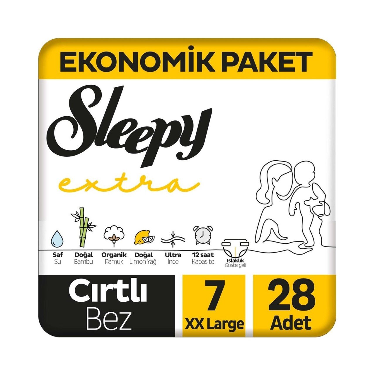 Sleepy Extra 2'li XXL 28'li