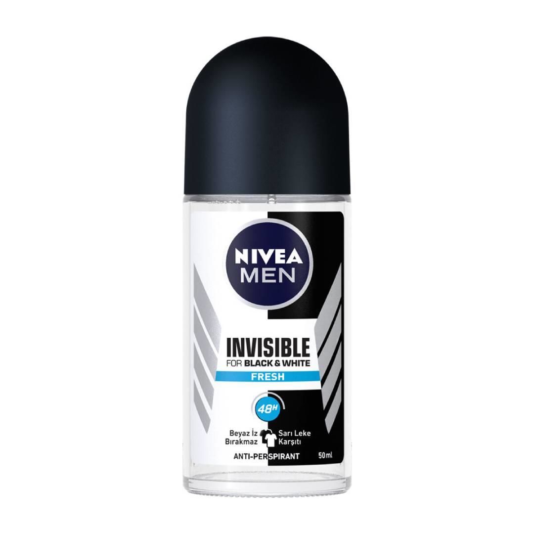 Nivea Roll-on Invısıble Back&White Fresh Erkek 50 Ml
