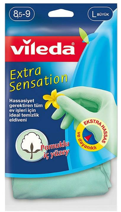 Vileda Eldiven Extra Sensation Büyük 7397