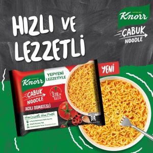 Knorr Acılı Domatesli Çabuk Noodle 67 G