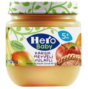 Hero Baby Karışık Meyveli Yulaf  120 Gr