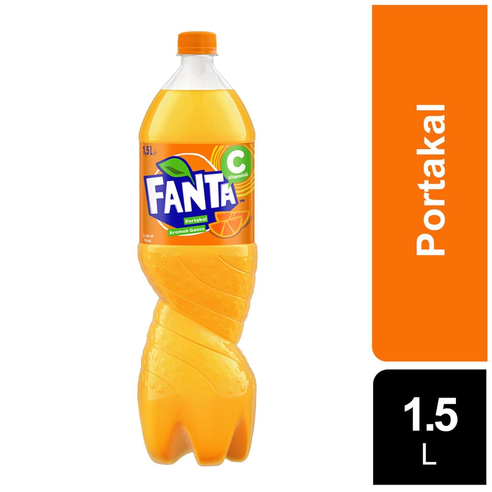 Fanta 1.5 Lt Portakal