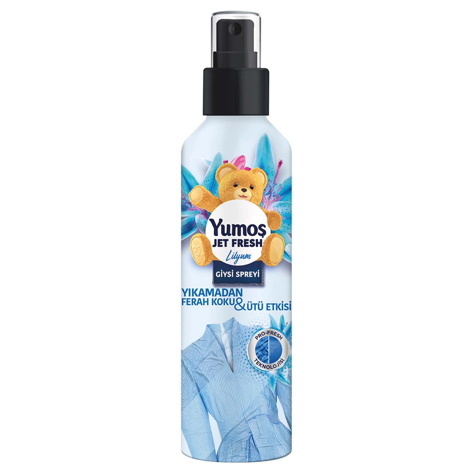 Yumoş Jet Fresh Lilyum Giysi Spreyi 200 Ml