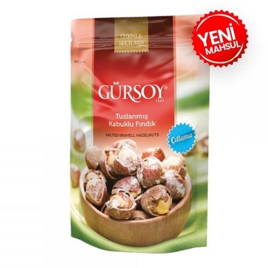 Gürsoy Tuzlanmış Kabuklu Fındık 150 gr