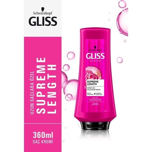 Gliss 360 Ml Saç Kremi Supreme Length 2209027