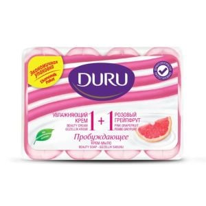 Duru 1+1 Güzellik Sabunu Pembe Geryfurt 4X80 Gr