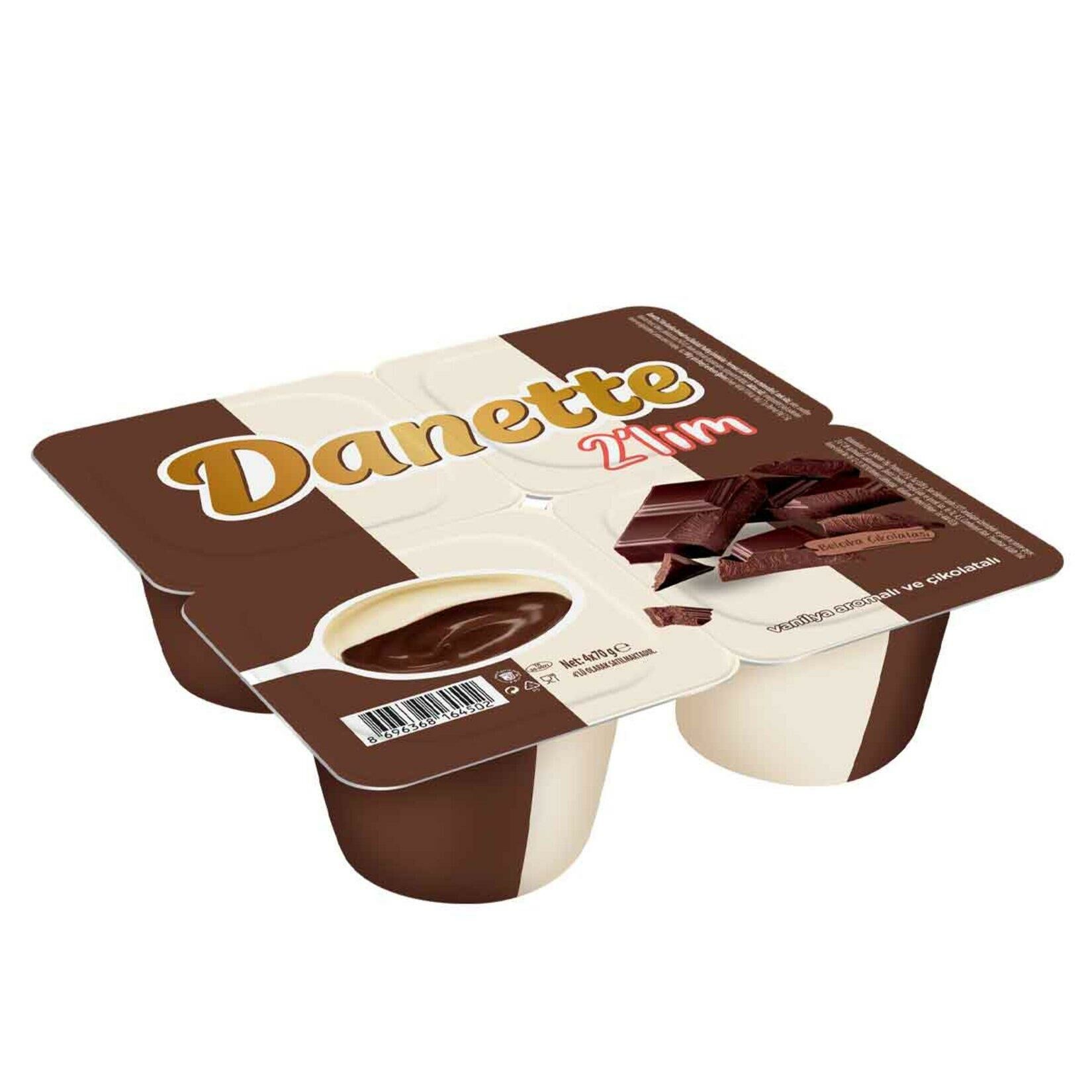 Danone Danette İkilim Çikolata-Süt 70 gr