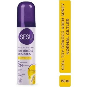 Sesu Tüy Dökücü Sprey 150 Ml Normal Ciltler