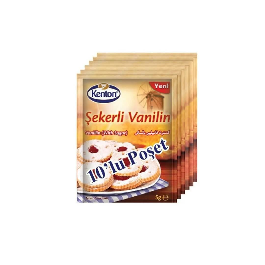 Kenton Şekerli Vanilim 10'lu  Paket 10 Gr