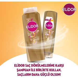 Elidor Superblend Serum Saç Bakım Kremi Saç Dökülmelerine Karşı E Vitamini Chia Tohumu Yağı Keratin 350 ml