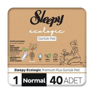 Sleepy Günlük Ped Ecologıc Süper Normal 40'Lı