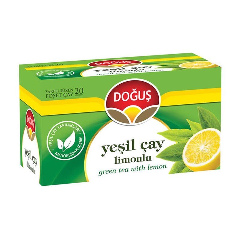 Doğuş 20li Limonlu Yeşilçay  35 gr