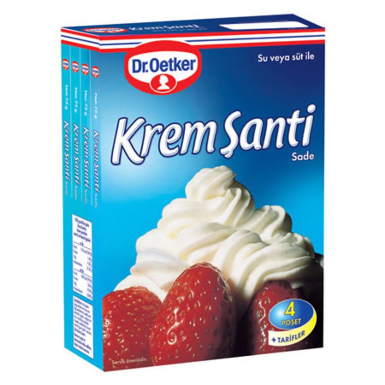 Dr. Oetker Krem Şanti Eko 4'lü 300 gr