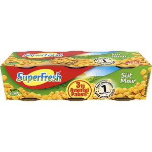 Süperfresh Mısır 3X200 Gr