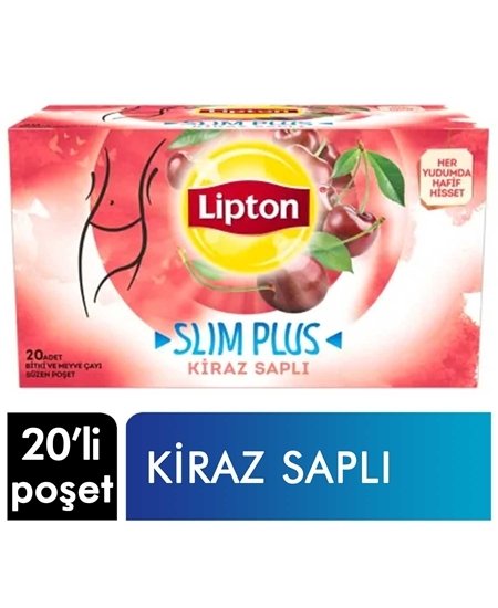 Lipton Slim Plus Kiraz Saplı 36 Gr
