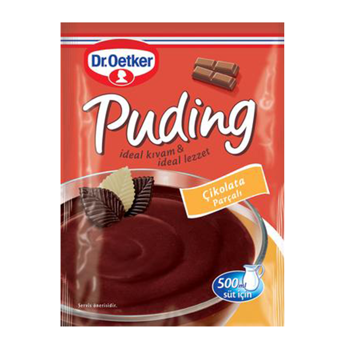Dr.Oetker Puding Çikolata Parçalı 115 Gr